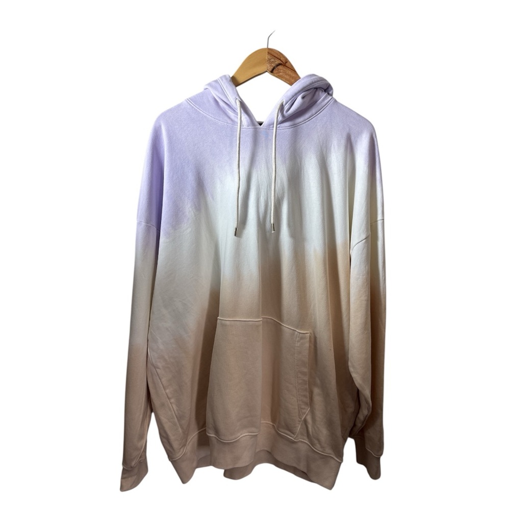 Gap  NWT Size Medium purple and blue  Tie Dye Hoodie Sweatshirt